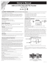 Tripp Lite U227-FT3-R Owner's manual