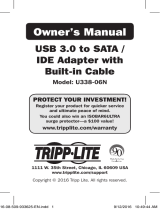 Tripp Lite U338-06N Owner's manual