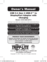 Tripp Lite U444-06N-DP-C Owner's manual