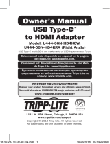 Tripp Lite U444-06N-HD4K6W & U444-06N-HD4KRA Owner's manual