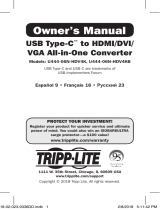 Tripp Lite U444-06N-HDV4K Owner's manual