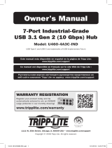 Tripp Lite U460-4A3C-IND Owner's manual
