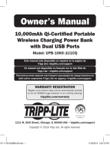 Tripp Lite UPB-10K0-1U1CQ Owner's manual