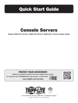 Tripp Lite Console Servers Quick start guide