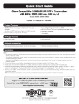 Tripp Lite N286-10GSR-MDLC Quick start guide