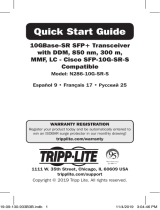 Tripp Lite N286-10G-SR-S Quick start guide