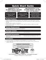 Tripp Lite P136-06N-HDR-W & P137-06N-HDR-W Quick start guide