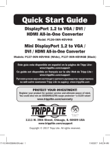 Tripp Lite P136-06N-HDV4K6 & P137-06N-HDV4K6 Quick start guide