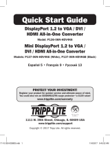 Tripp Lite P137-06N-HDVK6B Quick start guide