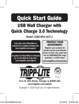 Tripp Lite U280-W01-QC3-1 Quick start guide