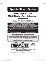 Tripp Lite U444-06N-MDP-AL Quick start guide