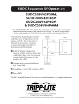 Tripp Lite SUDC Sequence of Operation Owner's manual