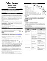 CyberPower SL700U User manual