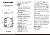 Cyber Power HT600WSU2A User manual