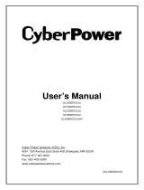 CyberPower OL1000RTXL2UN User manual