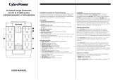 CyberPower CSP600WSURC2 User manual