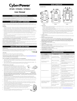 CyberPower ST425 User manual