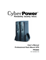 CyberPower PR3000SWRM2U User manual