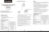 CyberPower MP1067WC User manual