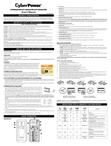 CyberPower CP1200AVR User manual