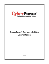 CyberPower PowerPanel Business Edition User manual