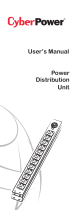 CyberPower PDU15B10R User manual