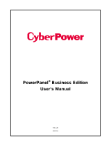 CyberPower PowerPanel Business Edition User manual