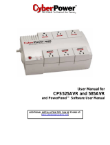 CyberPower CPS585AVR User manual