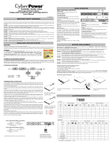 CyberPower PR500LCDRT1U User manual