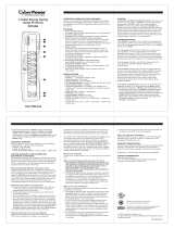 CyberPower PD750G User manual