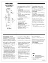 CyberPower CPS708T User manual