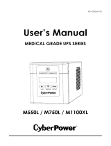 CyberPower M550L User manual