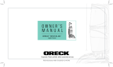 Oreck 961151929 User manual
