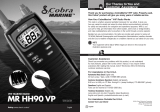 Cobra MR HH90 VP Owner's manual