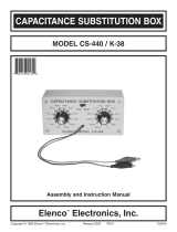 Elenco Electronics CS-440 Owner's manual