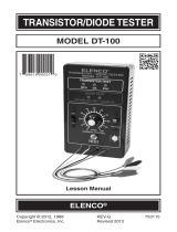 Elenco Electronics DT-100 Owner's manual