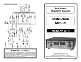 Elenco XP581A Owner's manual