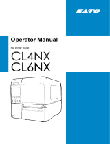 SATO CLNX Series User manual