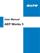 SATO AEP Works 3 User manual