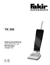 Fakir beater  | TK 300 Owner's manual