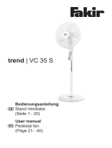Fakir trend VC 35 S User manual