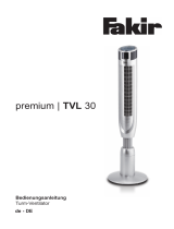 Fakir TVL 30 Owner's manual