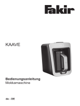 Fakir Kaave Owner's manual