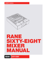 Rane SIXTY-EIGHT User manual