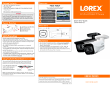 Lorex 4KAI84 Quick start guide