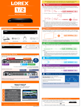 Lorex N881A38B-W Quick setup guide