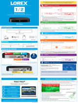 Lorex LW84W User manual