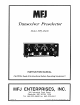 MFJ 1040C User manual