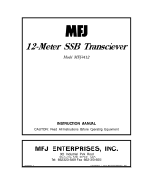 MFJ 9412 User manual