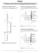 Montigo Finishing around a Power COOL-Pack equipped fireplace Operating instructions